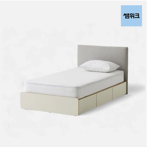 한샘 아임빅 수납침대 SS 패브릭헤드형